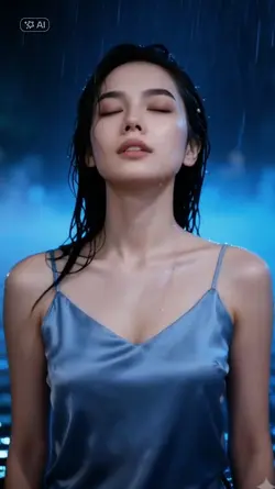 Rain photoshoot