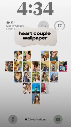 heart lock screen