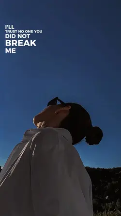 I'll trust no one