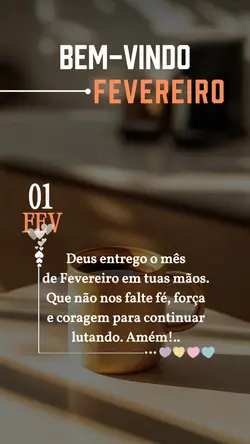 Bem-vindo Fevereiro