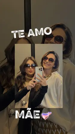 Te amo mãe