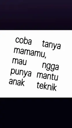 mau ngga punya mantu