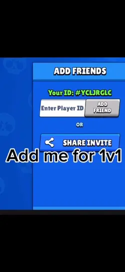 Add me for 1v1