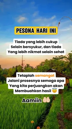 Pesona hari ini