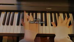 Love my piano😌