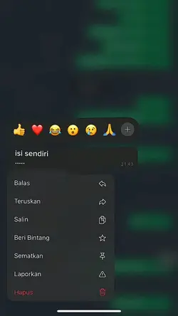 pesan WhatsApp