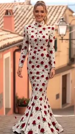 floral dress ai