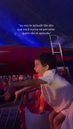 Vou te aplaudir…