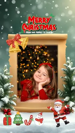 Christmas frame