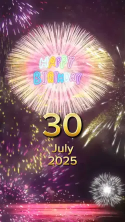 hbd 30 july 2025