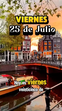 Viernes 25 de Julio
