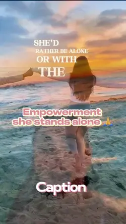 She's a leader 