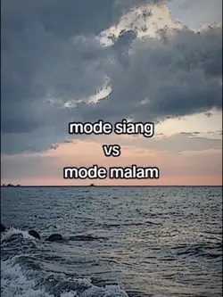mode siang vs malam 