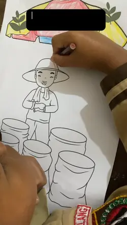 Membuat kolase