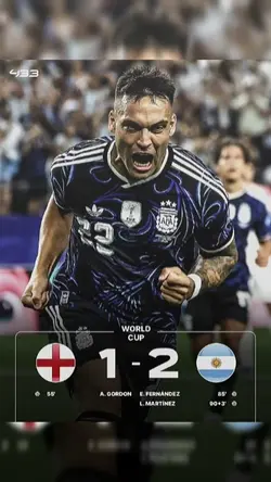 ARGENTINA WON 1-2
