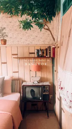 Hotel room aesthetic