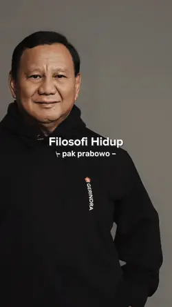 filosofi pak prabowo