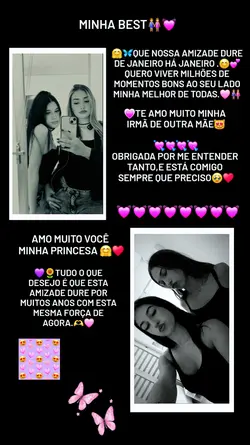 Minha best linda