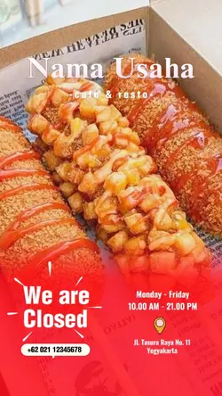 We are closed