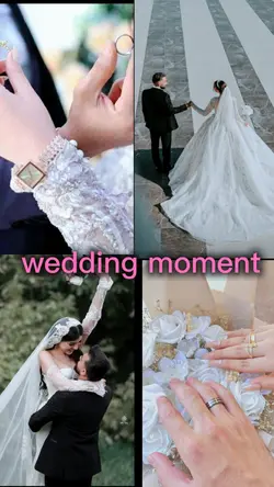 Wedding moment