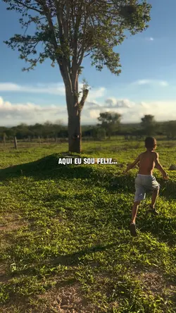Aqui eu sou feliz…
