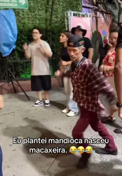 eu plantei mandioca 