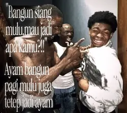 bangun siang