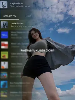 Awalnya cuma cobain