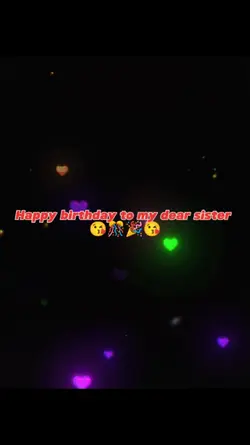Happy birthday dear 