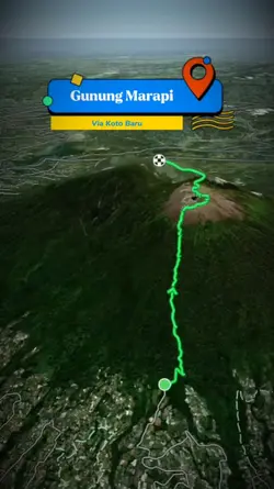 gn merapi via koto b
