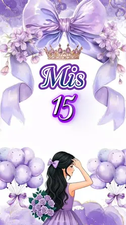 invitación XV años 