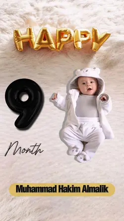Happy 9 Month Baby