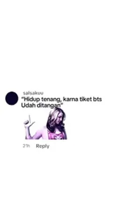 POV dapat tiket BTS