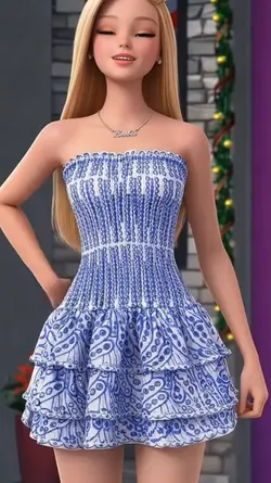 Pretty barbie doll