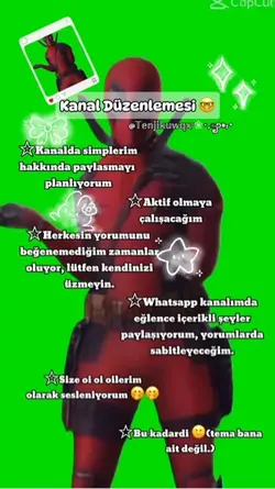 Kanal düzenleme