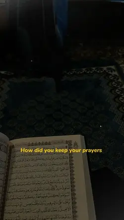 Abandoning prayers