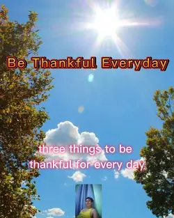 Be Thankful
