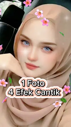1 Foto 4 Efek Cantik