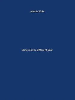 different year
