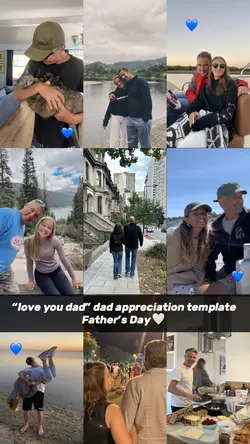 love you dad 💙