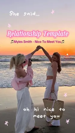 Nice to meet you 