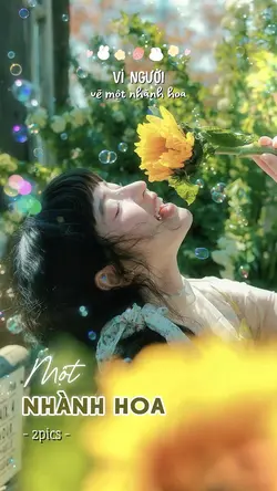 Vì người vẽ 1 nhành🌼