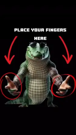 Funny crocodile meme