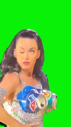 katy perry oeil
