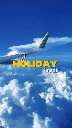 my holiday in Bali