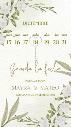 Invitación Boda 