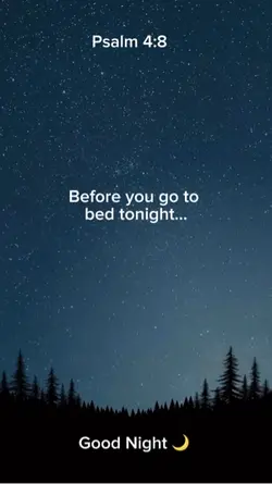 Before You Go To Bed