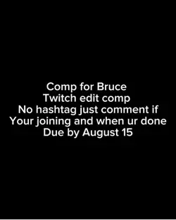 Comp for Bruce