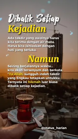 semua ada hikmahnya