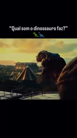 qual som dinossauro